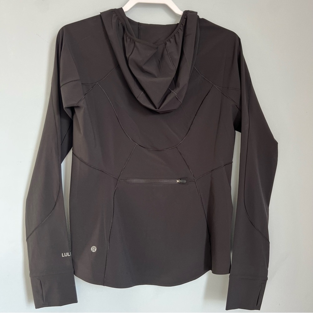lululemon athletica Mist Over Windbreaker Jacket Black 8 - Picture 6 of 8